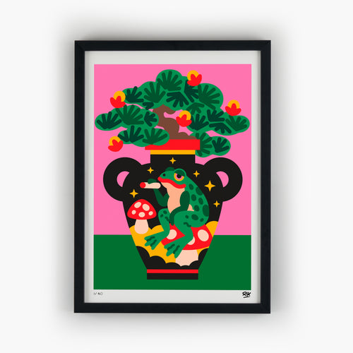 Frog Bonsai